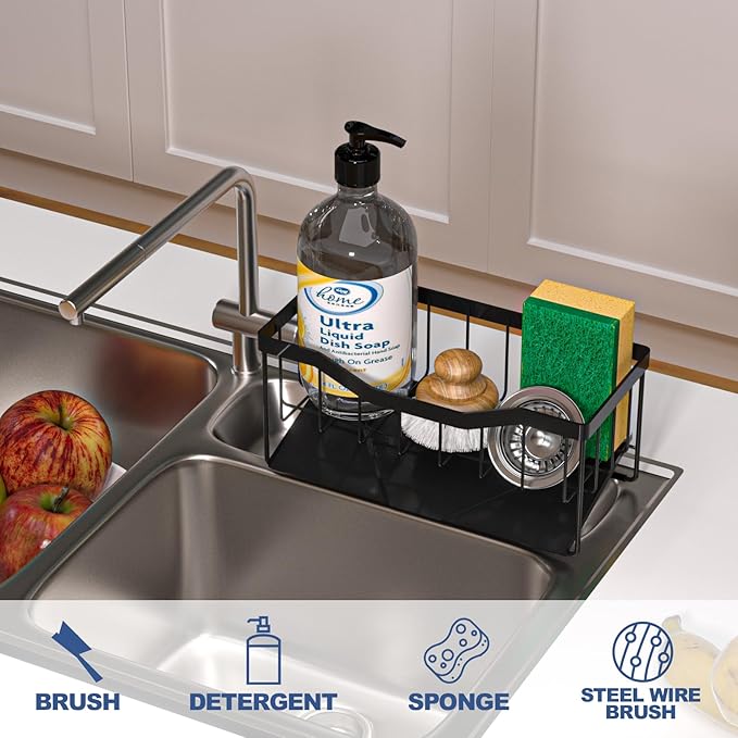 Vanwood Sponge Holder for Kitchen Sink