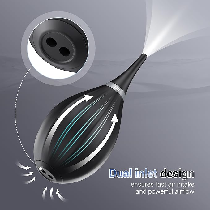 Soft Tip Silicone Camera Dust Blower Lens Air Blower