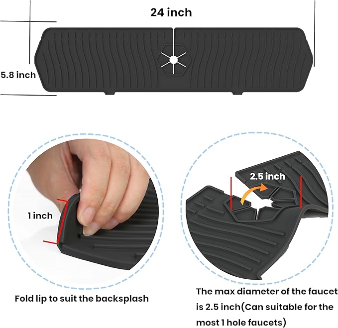 Kitchen Sink Splash Guard, Sink Protectors