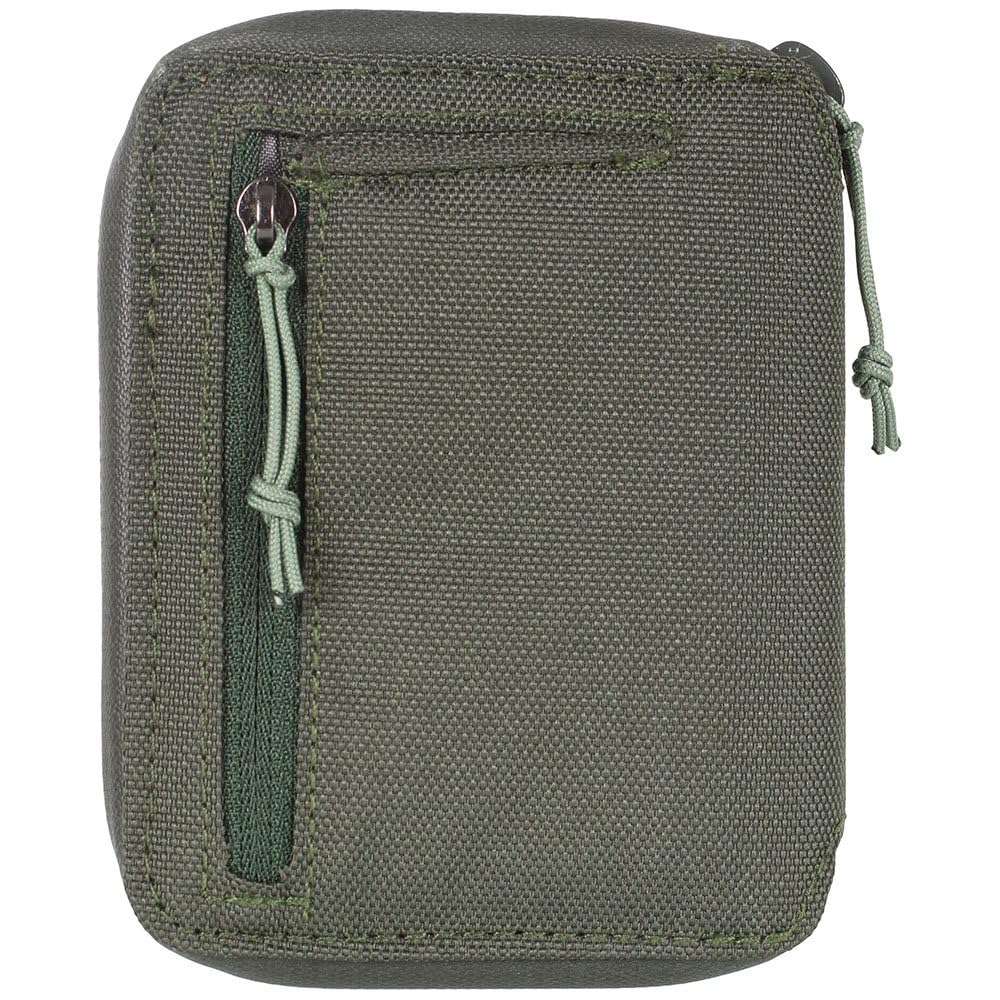 Lifeventure RFID Protected Bi-Fold Wallet, Made from eco-Friendly Recycled Material Olive