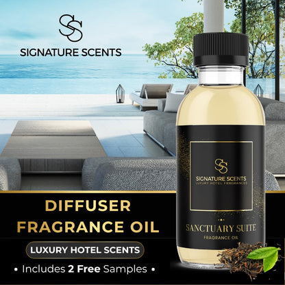 Luxury Hotel Diffuser Oil for Hotels and Homes - Aromatherapy Oils for use with an Essential Oil Diffuser at Home - Fragrance-Scent Diffuser Oil Blend (Winter Spruce) 4.05fl oz (120ml)