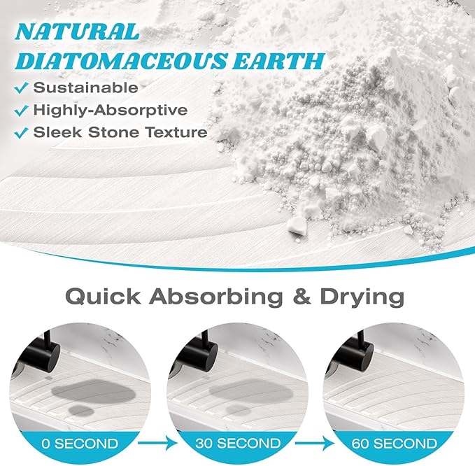 Stone Faucet Mat for Kitchen Sink