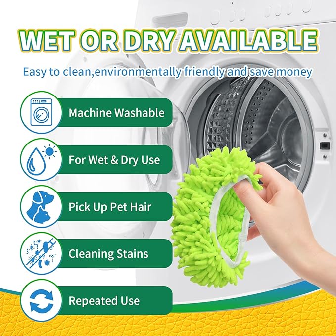 Reusable Mop Pads Compatible