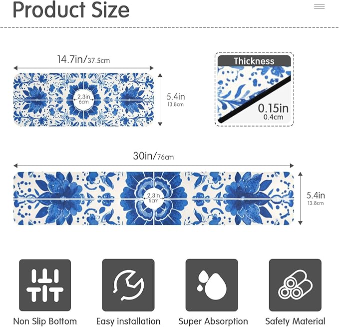 Kitchen Sink Splash Guard 1 PC 30 Inch Sink Faucet Mat Splash Guard