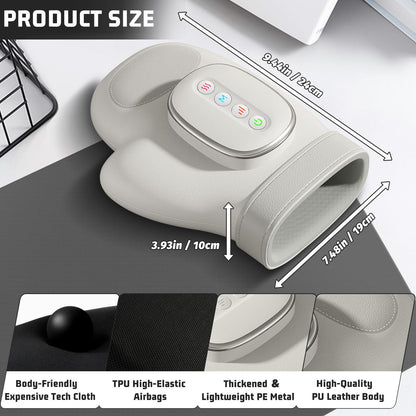 VIOXIA Mothers Day Gifts Hand Massager with Heat and Compression, Cordless for Arthritis & Carpal Tunnel Relief – Longer Battery Life, Enhanced Thumb Massage, Ideal for Stress & Gifts for Men/Women