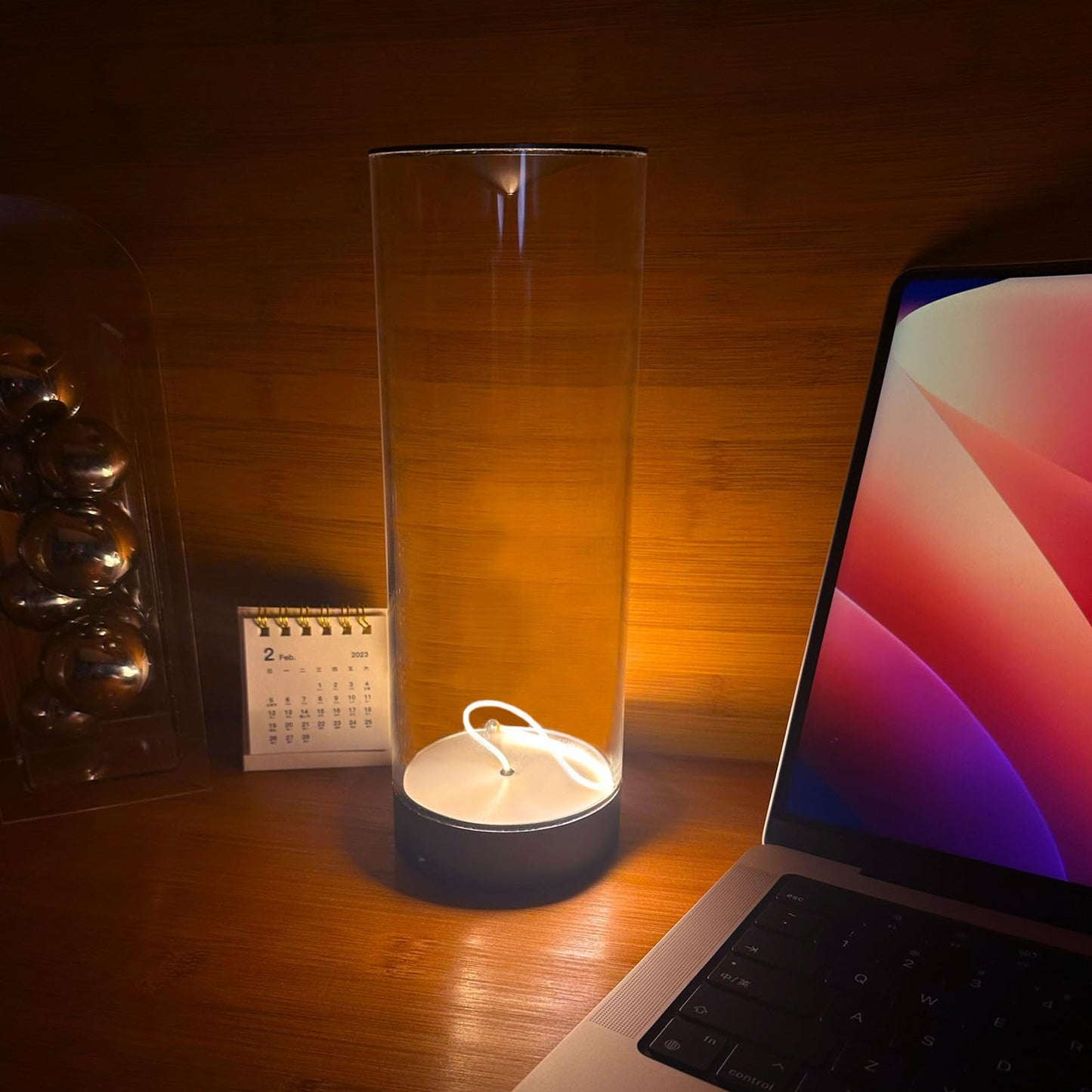 Jiawu Bedside Night Light, Modern Minimalist Dimmable Touch Lamp with Breathing Effect & Flexible Filament, USB Charging Portable LED Table Lamp for Bedroom Baby Nursery Living Room