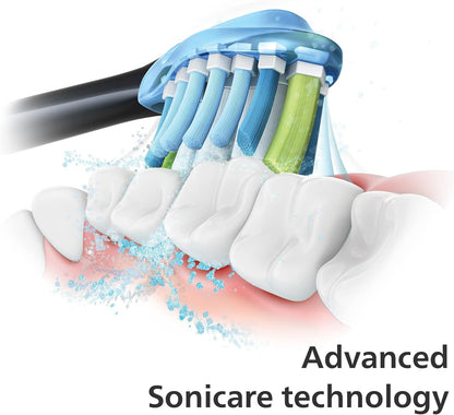 Philips Sonicare DiamondClean 9000 Series Power Electric Toothbrush Special Edition - Sonic Brush, Dark Blue, 1 X C3 Premium Plaque Control Brush Head (Model HX9911/88)
