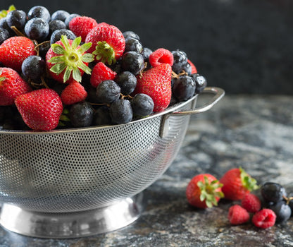 Bellemain Colander for Kitchen – 5 Qt Stainless Steel Strainer with Handle - 18/8 Pasta Strainer Bowl for Pasta, Spaghetti, Vegetables, Fruit, and Pot Draining - Stainless Steel Colander