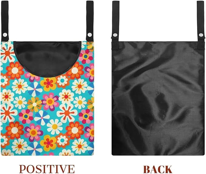 Clothespin Bag, Hanging Laundry Bag, Hanging Storage Organizer