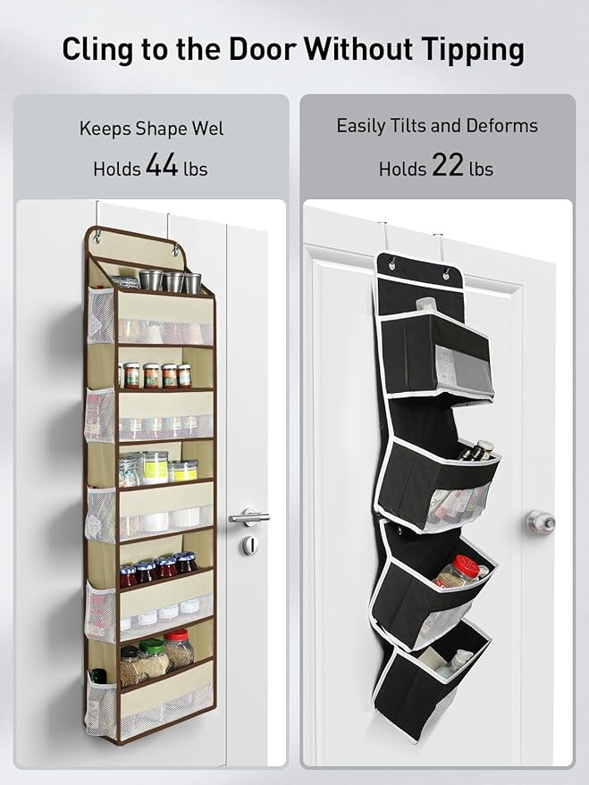 Yecaye 2 Pc Over the Door Organizer
