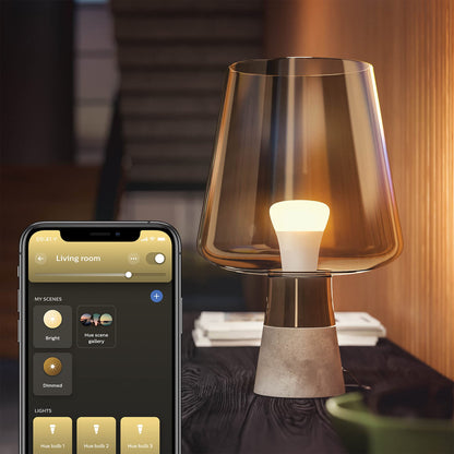 Philips Hue White Smart Light Bulb 100W - 1600 Lumen [E27 Edison Screw] with Bluetooth, Works with Alexa, Google Assistant, Apple Homekit