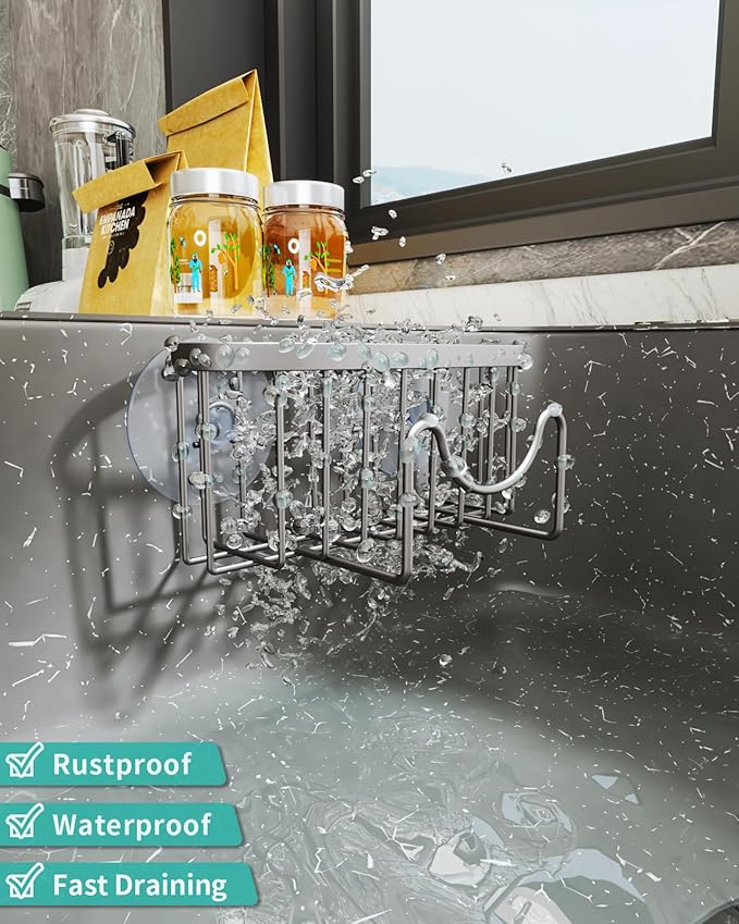 HapiRm Multifunctional Kitchen Sponge Holder