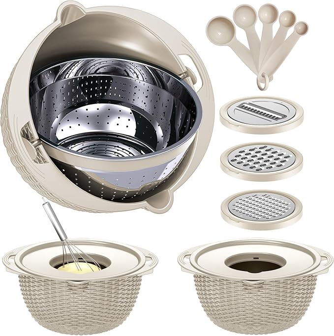4-1 Colander with Bowl Set