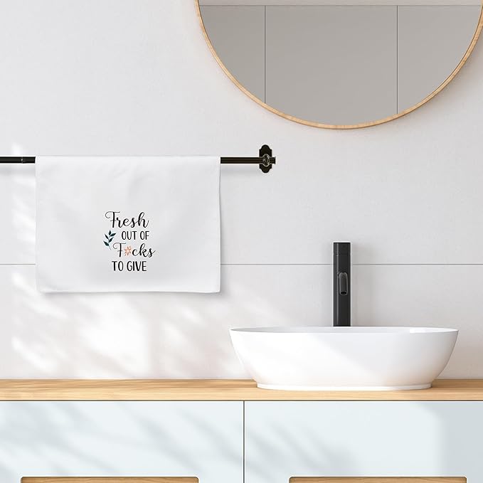 GROBRO7 Funny Sayings Hand Towel