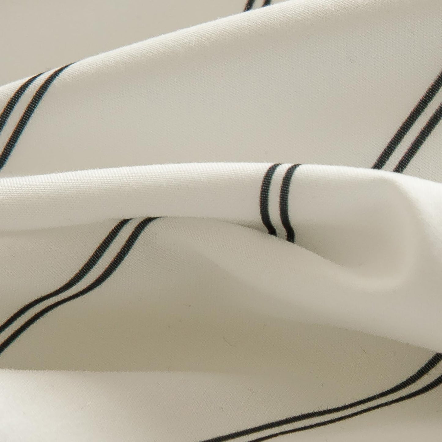 CLOTHKNOW Striped Duvet Cover Sets Queen White and Black Bedding Sets Farmhouse Bedding Duvet Cover Sets Soft Boho Bedding Queen