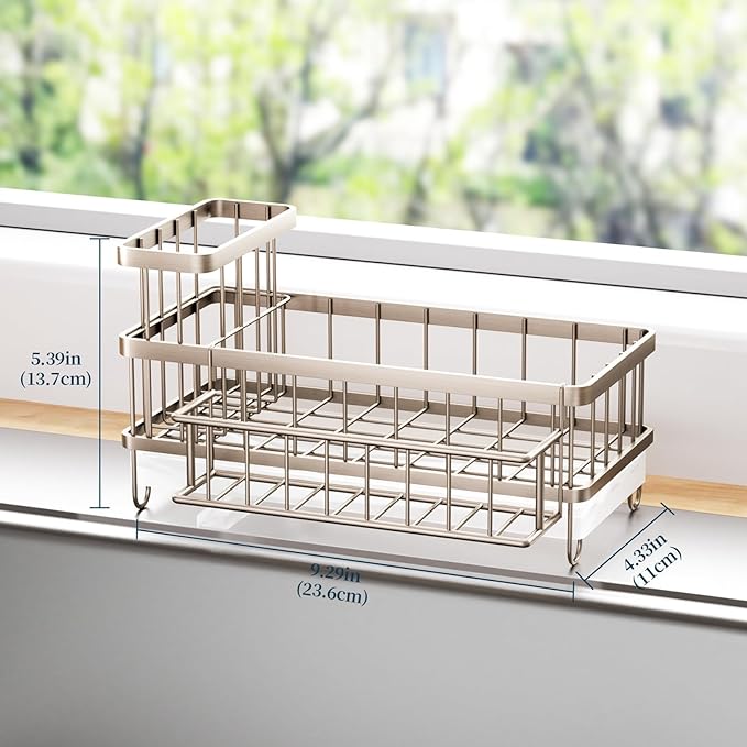 Consuemst Sponge Holder for Kitchen Sink