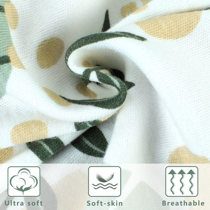 Yoofoss Baby Sleeping Bag 0.5 Tog - 6-12 Months 2 Pack Summer Sleeping Bag Baby 100% Organic Cotton Sleep Sack for Newbron Infant Toddler