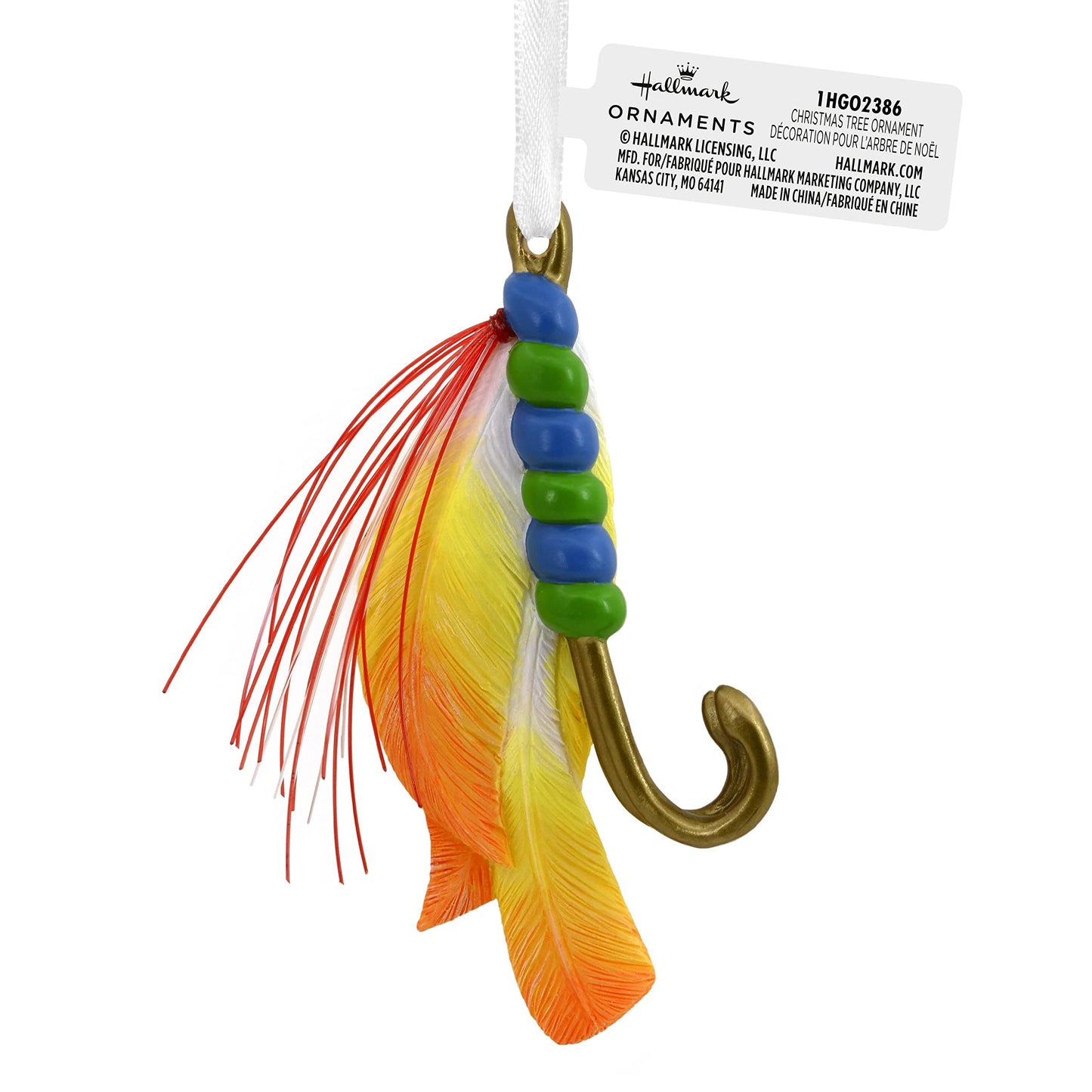 Hallmark Fishing Lure Christmas Ornament (0001HGO3069)