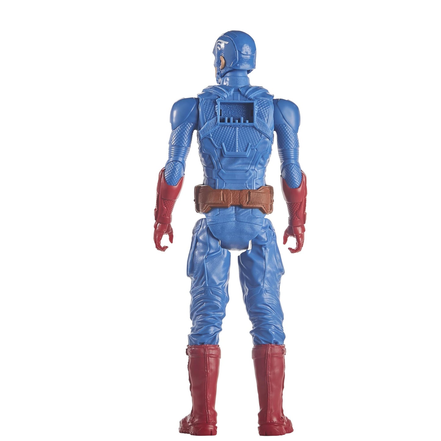 Marvel Avengers Titan Hero Series Captain America 12” Action Figure, Blue