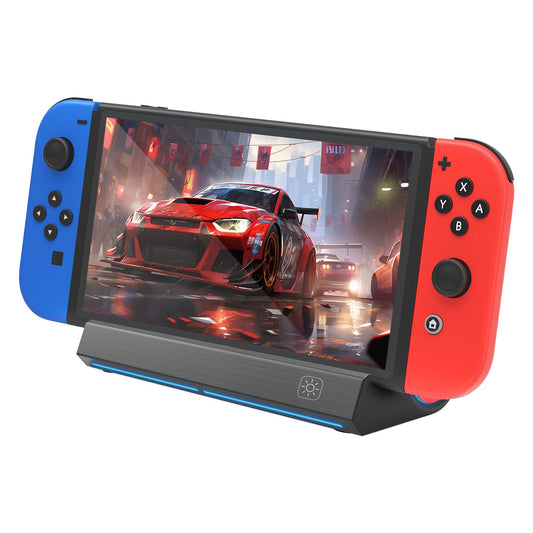 Switch Dock for Nintendo Switch/Switch OLED, Portable Switch Docking Station with 4K HDMI Output/USB3.0 Port, Replacement for Official Switch Dock(Incompatible with Nintendo Switch2)