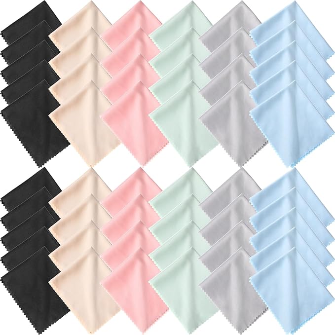 Frienda 50 Pcs Microfiber Cleaning Cloth
