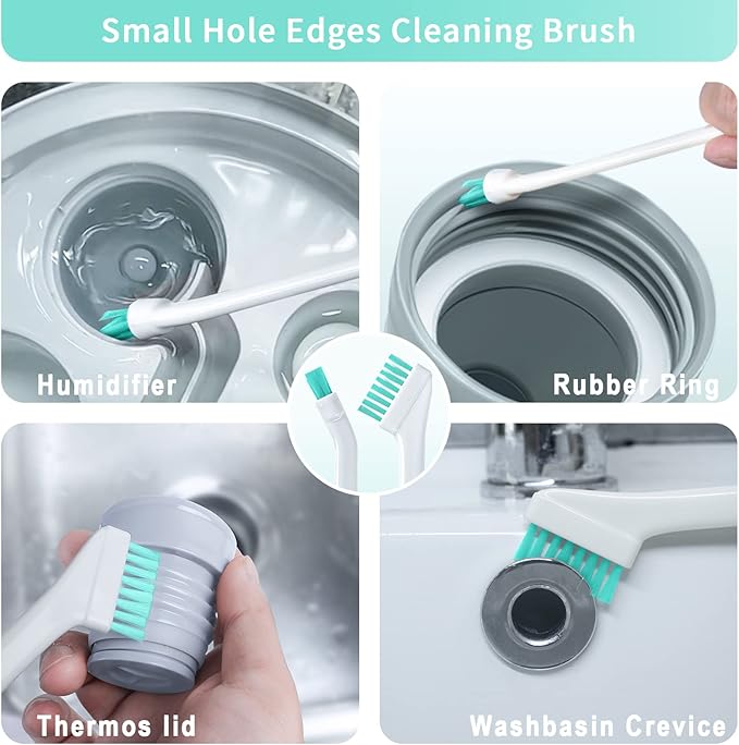 Small Cleaning Brush Tight Spaces, Tiny Cleaning Brush Mini Parts Humidifier
