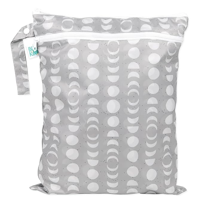 Bumkins Waterproof Wet Dry Bag for Baby, Swim Suit, Cloth Diapers, Pump Parts