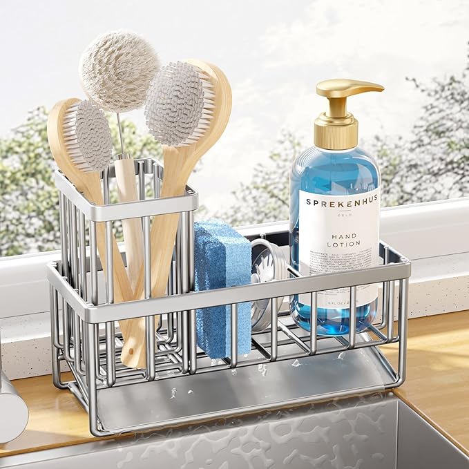 Kitsure Sponge Holder for Kitchen Sink