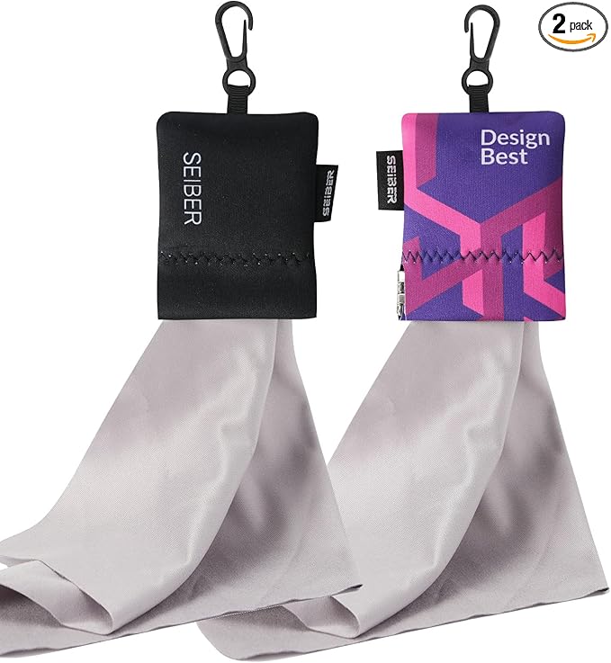 SEIBER Eyeglass Cleaning Microfiber Cloth, 7 x 7 inch Glasses Cloth