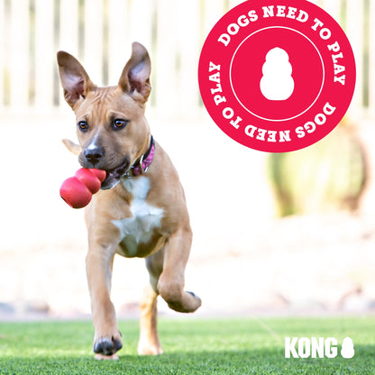 KONG Classic Stuffable Dog Toy - Fetch & Chew Toy for Dogs - Treat-Filling Capabilities - Durable Natural Rubber Material - For Small Dogs
