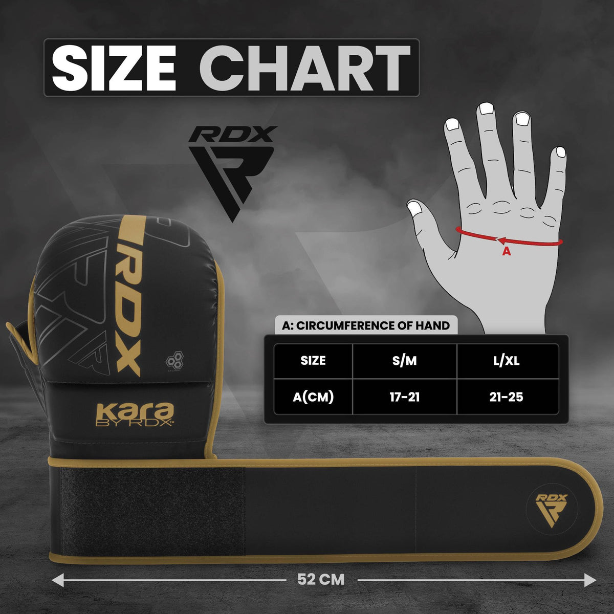 RDX MMA Gloves Sparring Grappling, Hybrid Open Palm Martial Arts Mitts Men Women, Maya Hide Leather Wrist Support, Cage Fighting Combat Sports Boxing Glove Training, Muay Thai, Punching Bag Kickboxing