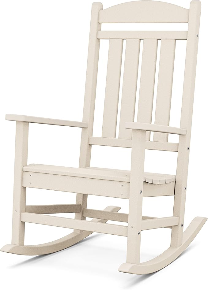 POLYWOOD Presidential Rocking Chair in Sand