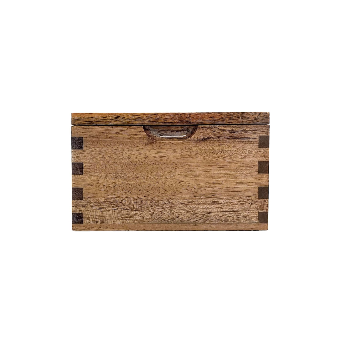 Itomoyo Acacia Wood Salt Cellar Spice Box with Flip Lid Storage Box 5.5 x 3.5 x 3.25, 20 oz Kitchen Container, Salt Keeper for Gourmet Salts, Seasonings, Spices, Grilling & Cooking
