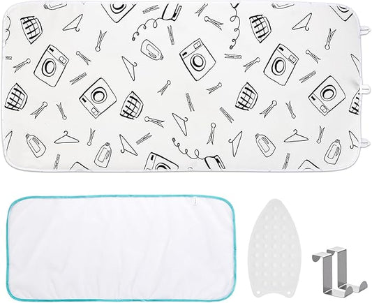 Seiritex Ironing Mat for Table Top, Portable Ironing Pad 39.4 x 18.9 inch Iron