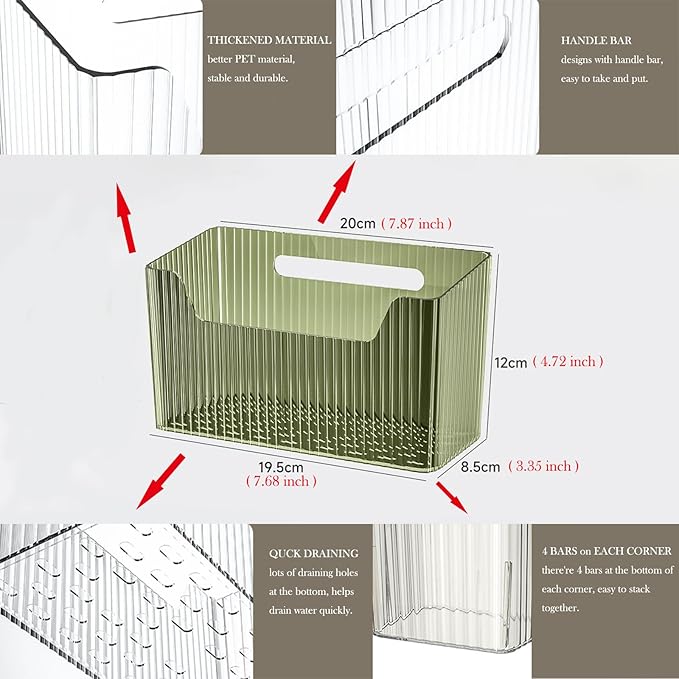 Set Of 2 Storage Organizer Bins Wall Mounted Shower Basket, Shower Caddy