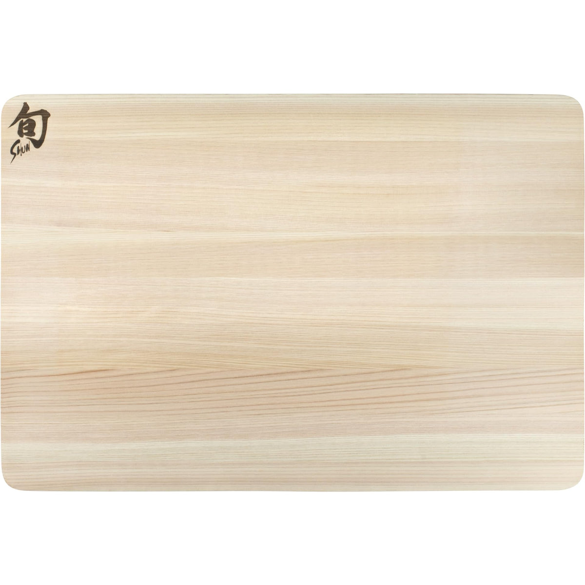 Shun Cutlery Medium Hinoki Cutting Board, 15.75" x 10.75" Wooden Japanese Chopping Board for Kitchen, Medium-Soft Wood Preserves Knife Edges, Forest Stewardship Council Certified