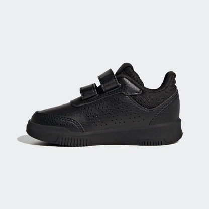 adidas Unisex Kid's Tensaur Hook and Loop Shoes Running, Core Black/Core Black, 13 UK Child