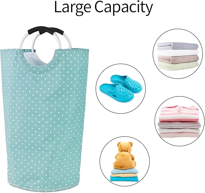 Dalykate Large Laundry Basket 82L Collapsible Oxford Fabric Laundry Hamper