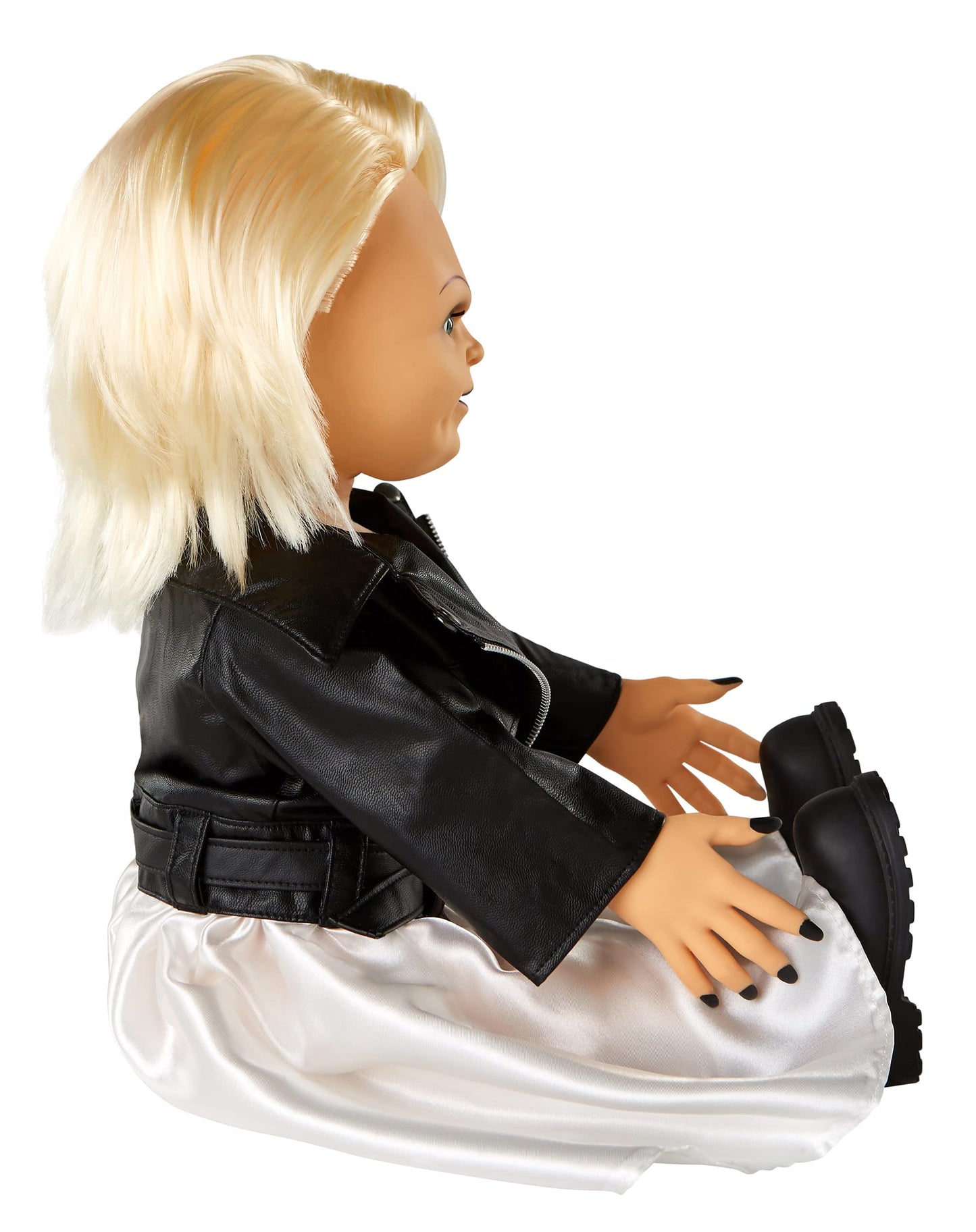 Spirit Halloween Talking Tiffany Doll | Officially Licensed | Horror Decor | 20 Inches Tall | Talking and Moving Prop