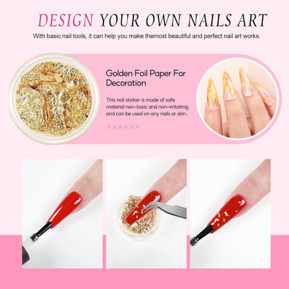 Acrylic Nail Kit with Drill and U V Light, Professional Acrylic Nail Kits with Everything 3PC Powder 24PC Glitter 200Pcs Nail Tips Nails Art Decoration DIY Home Salon