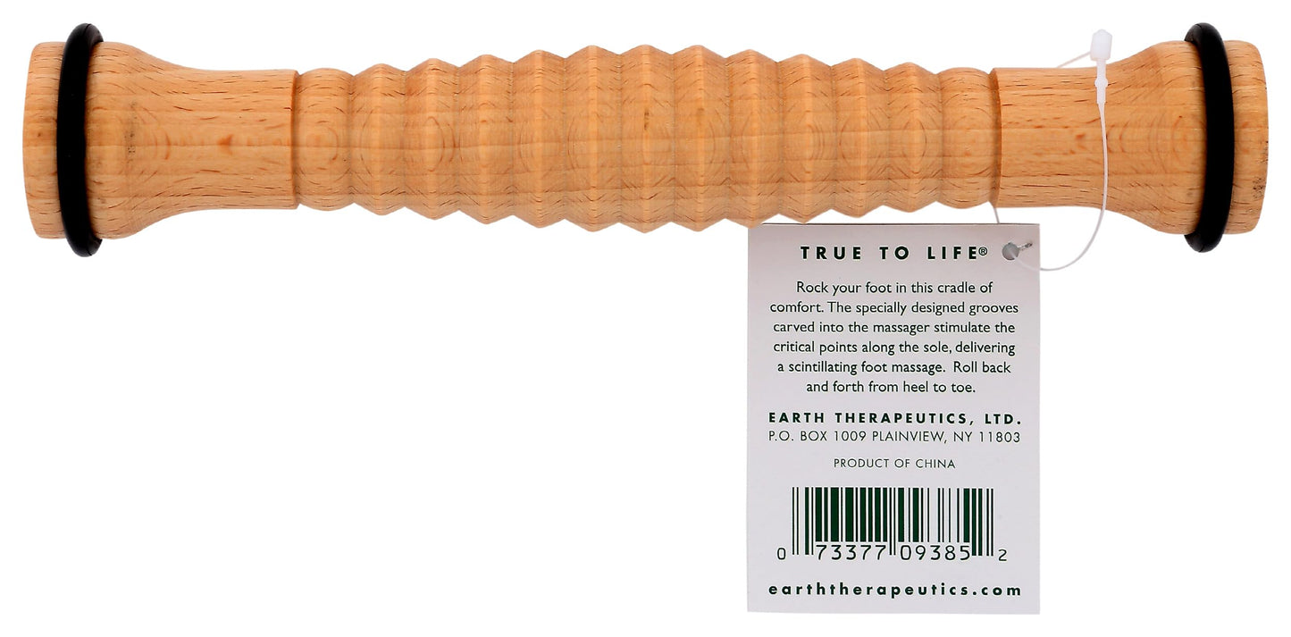 Earth Therapeutics Wooden Footsie Massager, 1 EA