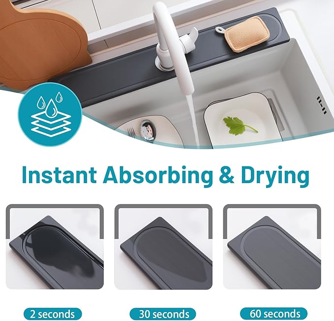 Faucet Mat for Kitchen Sink