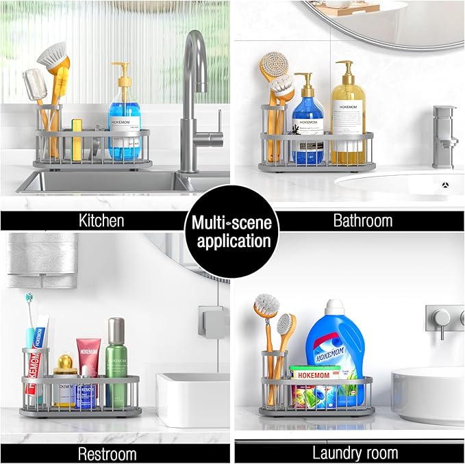 Kitchen Sink Caddy Organizer, Sponge Holder