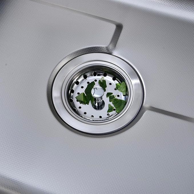 Kitchen Sink Strainer and Stopper Combo Basket Replacement