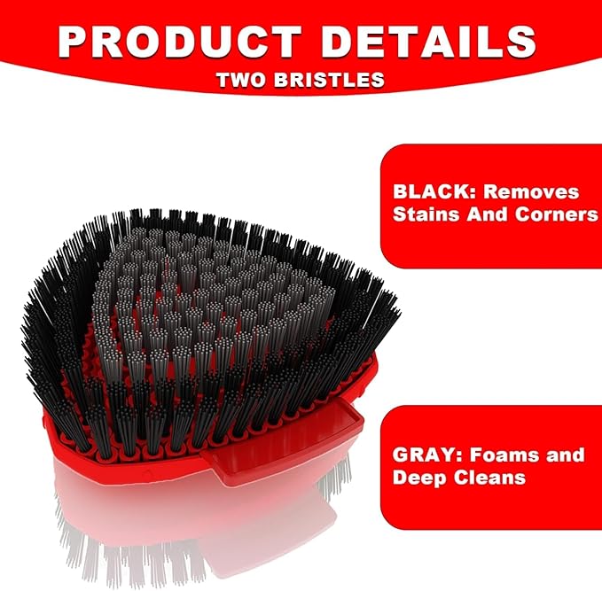 Upgrade Scrub Brush Replacement Head Compatible