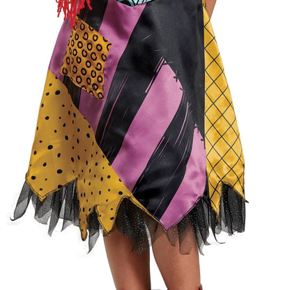 Disguise Disney Sally Nightmare Before Christmas Deluxe Girls' Costume, S (4-6x)