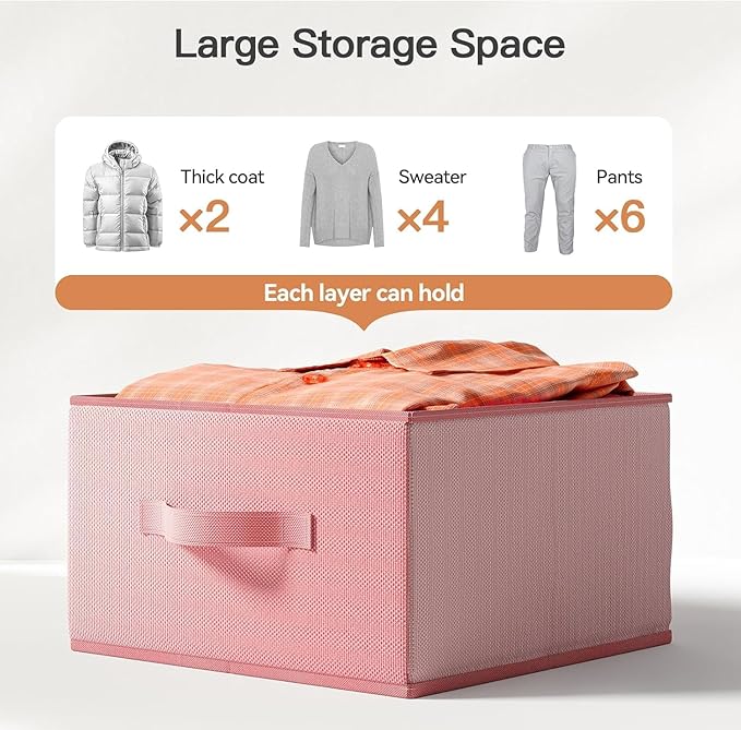 Pipishell Hanging Closet Organizer 6-Shelf, Hanging Shelves