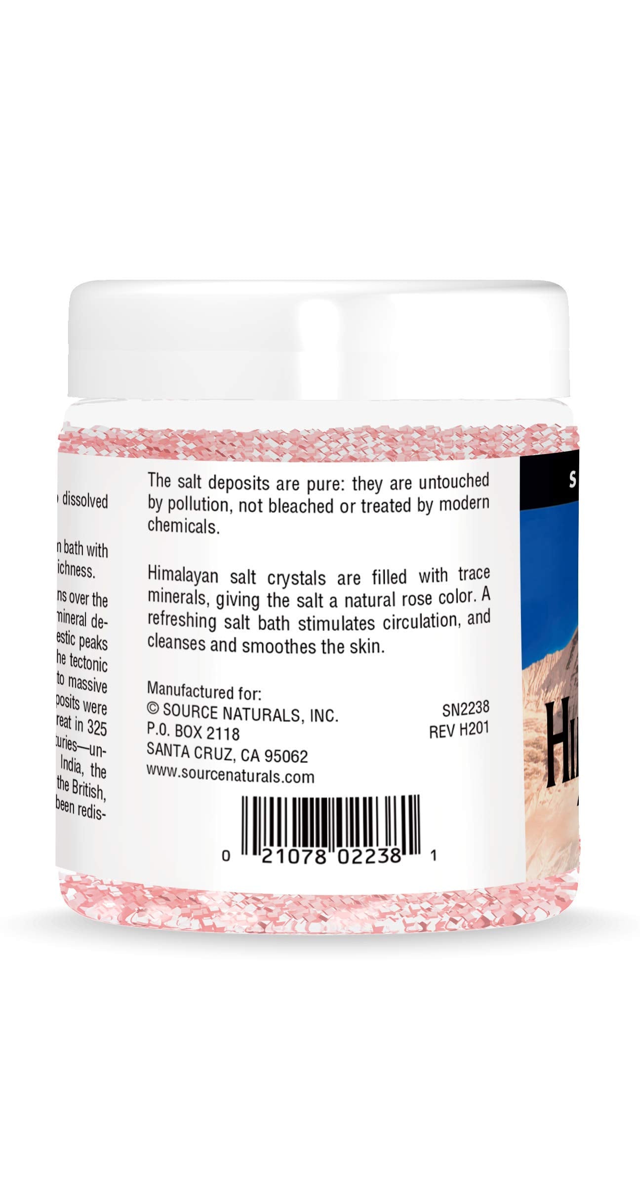 Source Naturals Crystal Balance Himalayan Bath Salt, Ancient Mineral Bath Therapy, 16 oz Crystals