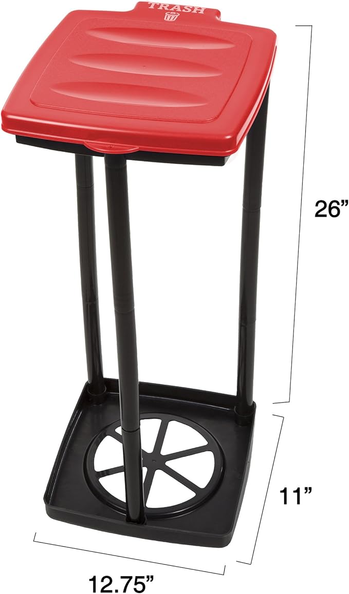 Portable Trash Bag Holder – Collapsible 13-Gallon Garbage Bin