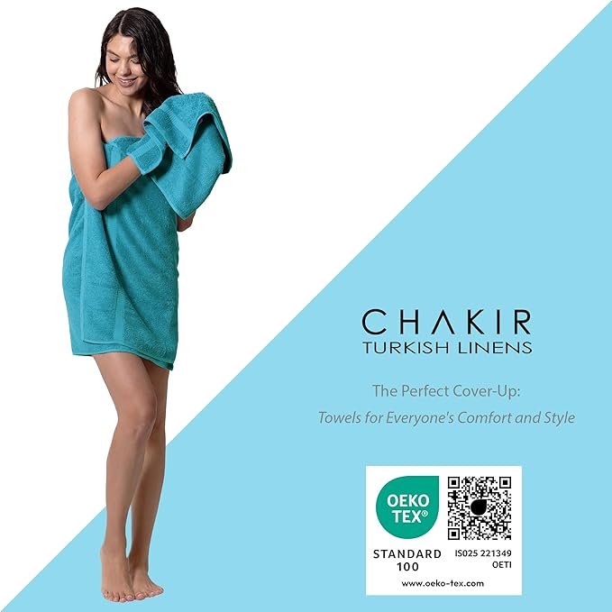 Chakir Turkish Linens | Hotel & Spa Quality 100% Cotton Premium Turkish Towels